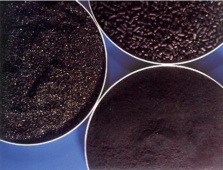 Activated carbon, wood base, Using in refining, powder